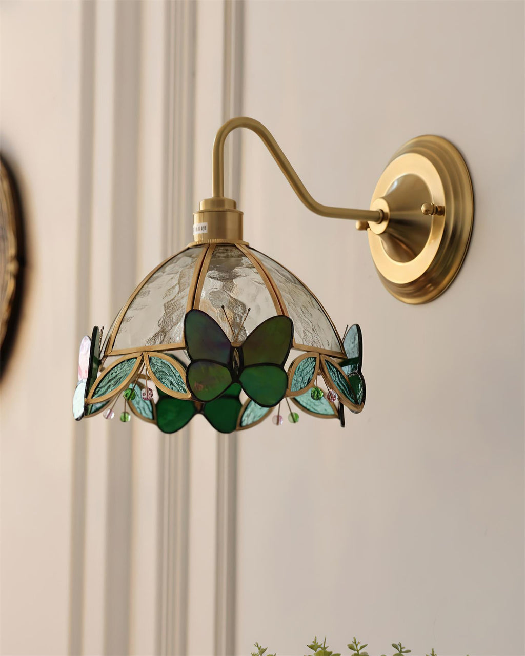Butterfly Jewel Glass Wall Lamp — product view 37