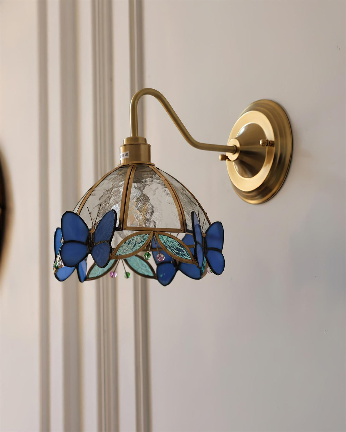 Butterfly Jewel Glass Wall Lamp — product view 17