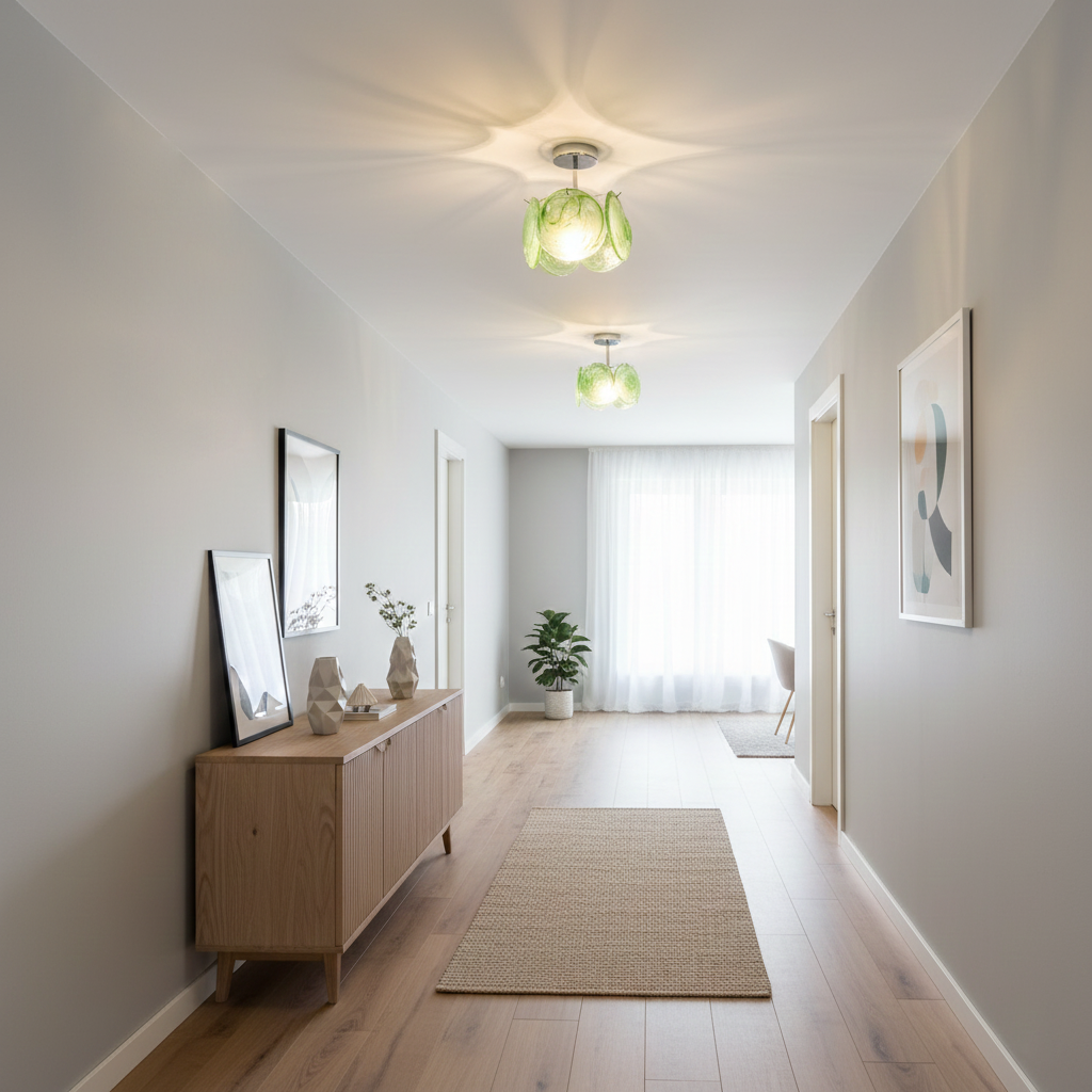 Caelina Glass Ceiling Light — product view 7
