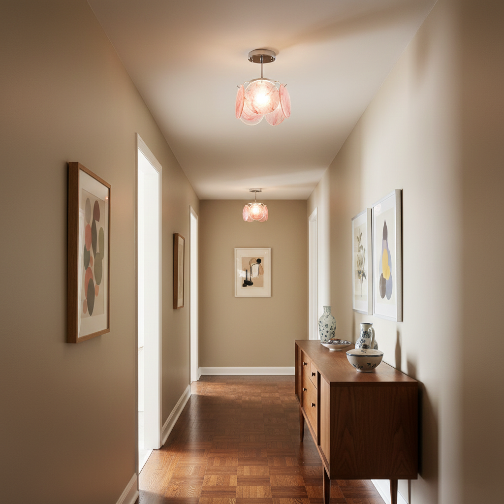Caelina Glass Ceiling Light — product view 8