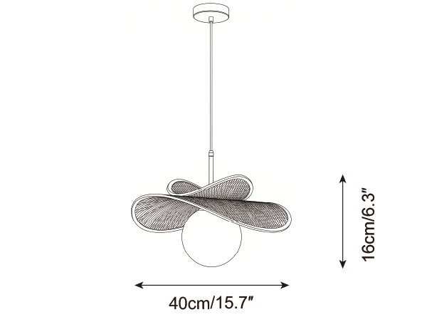 Caluma Glass Pendant Lamp — product detail 13