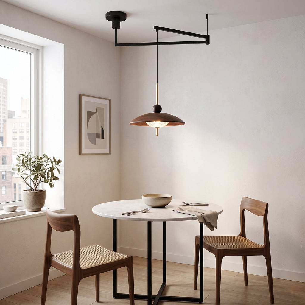 Calviro Swing Arm Metal Pendant Lamp — product view 16