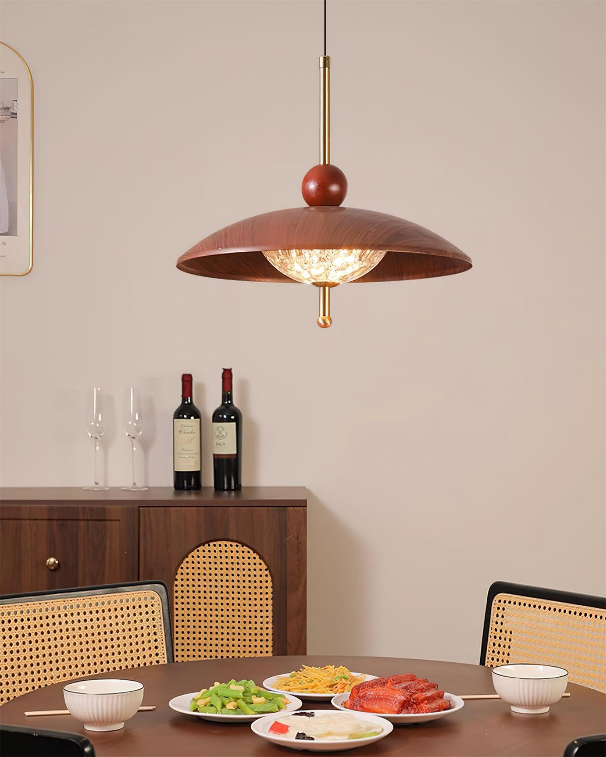 Calviro Swing Arm Metal Pendant Lamp — product view 17