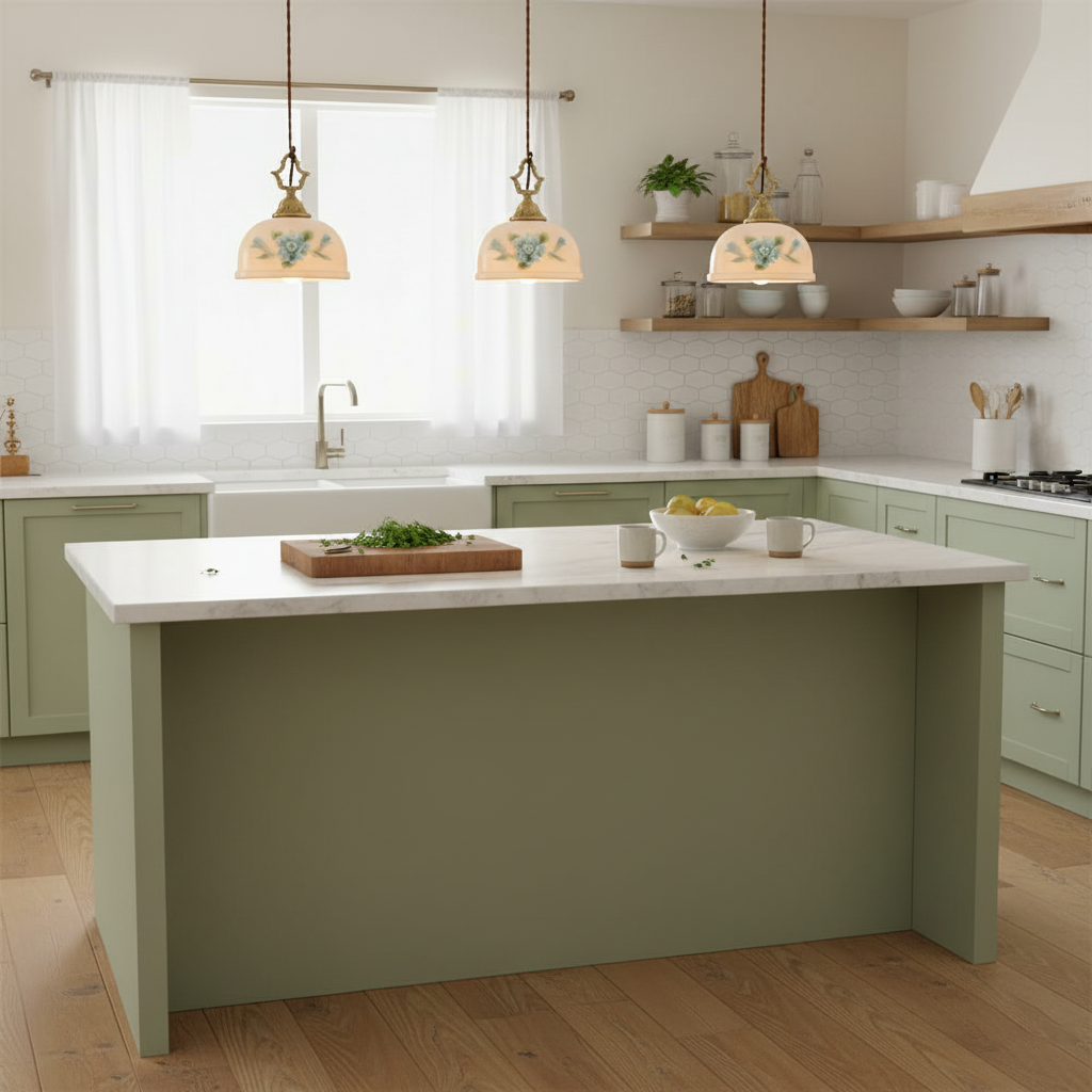 Camellia Grace Pendant Lamp — product view 3