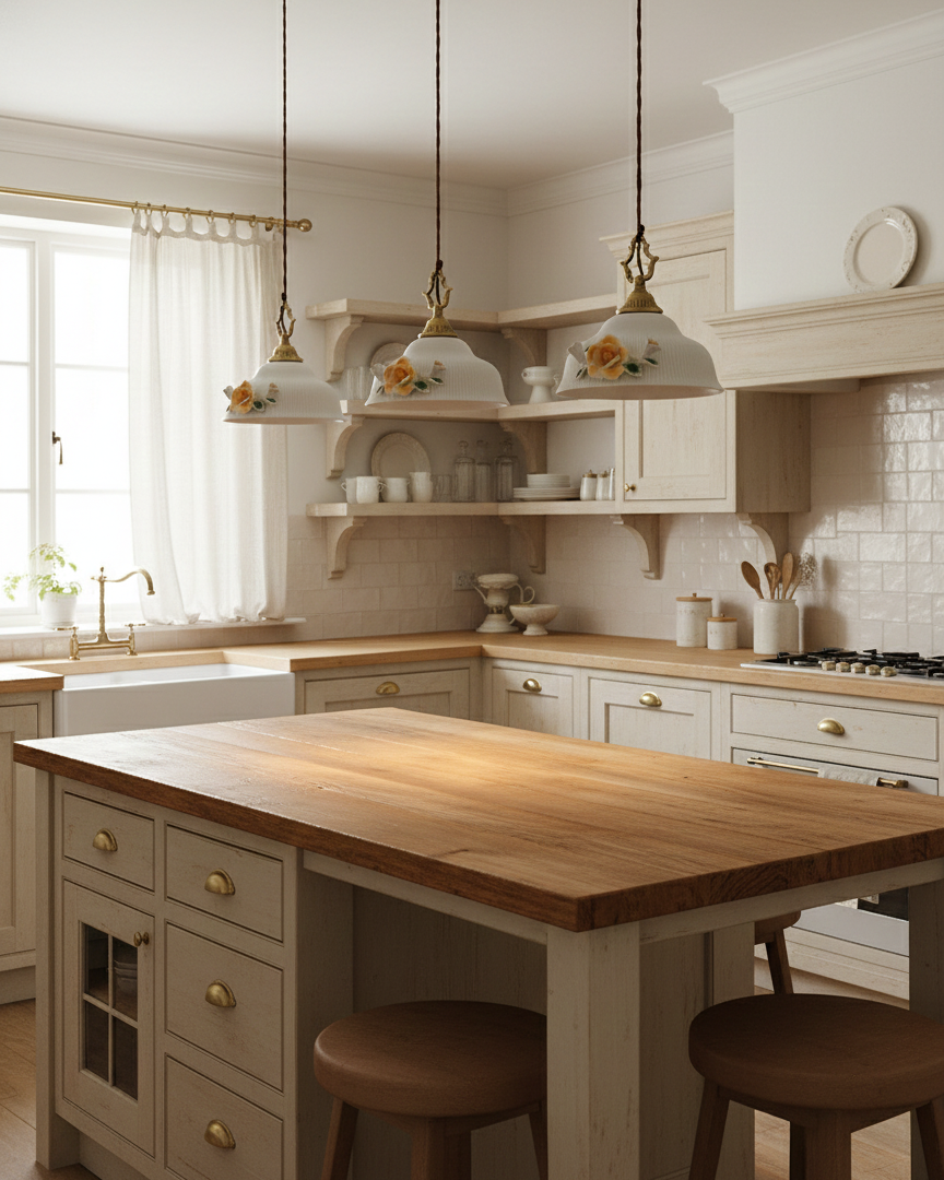 Camellia Grace Pendant Lamp — product view 7