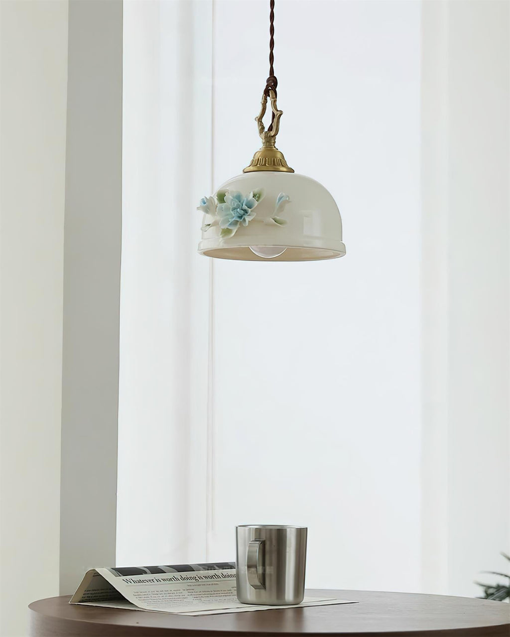 Camellia Grace Pendant Lamp — product view 22