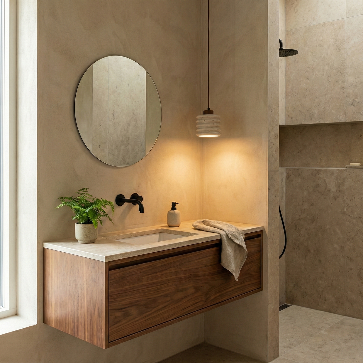 Candeeiro Travertine Pendant Lamp — product view 10