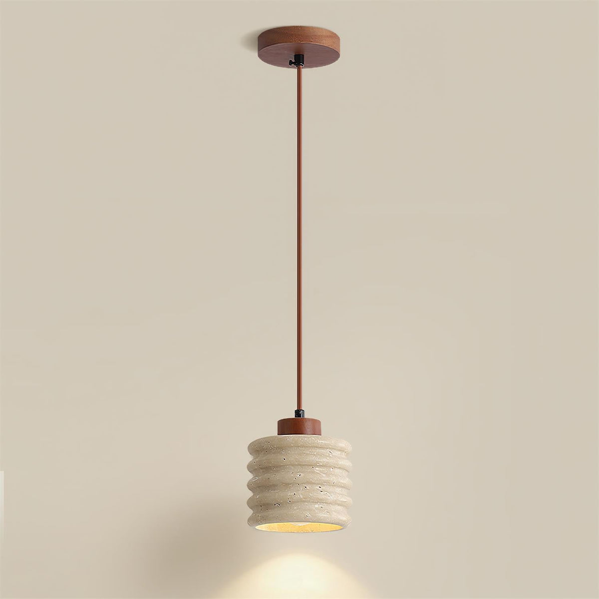 Candeeiro Travertine Pendant Lamp — product view 3