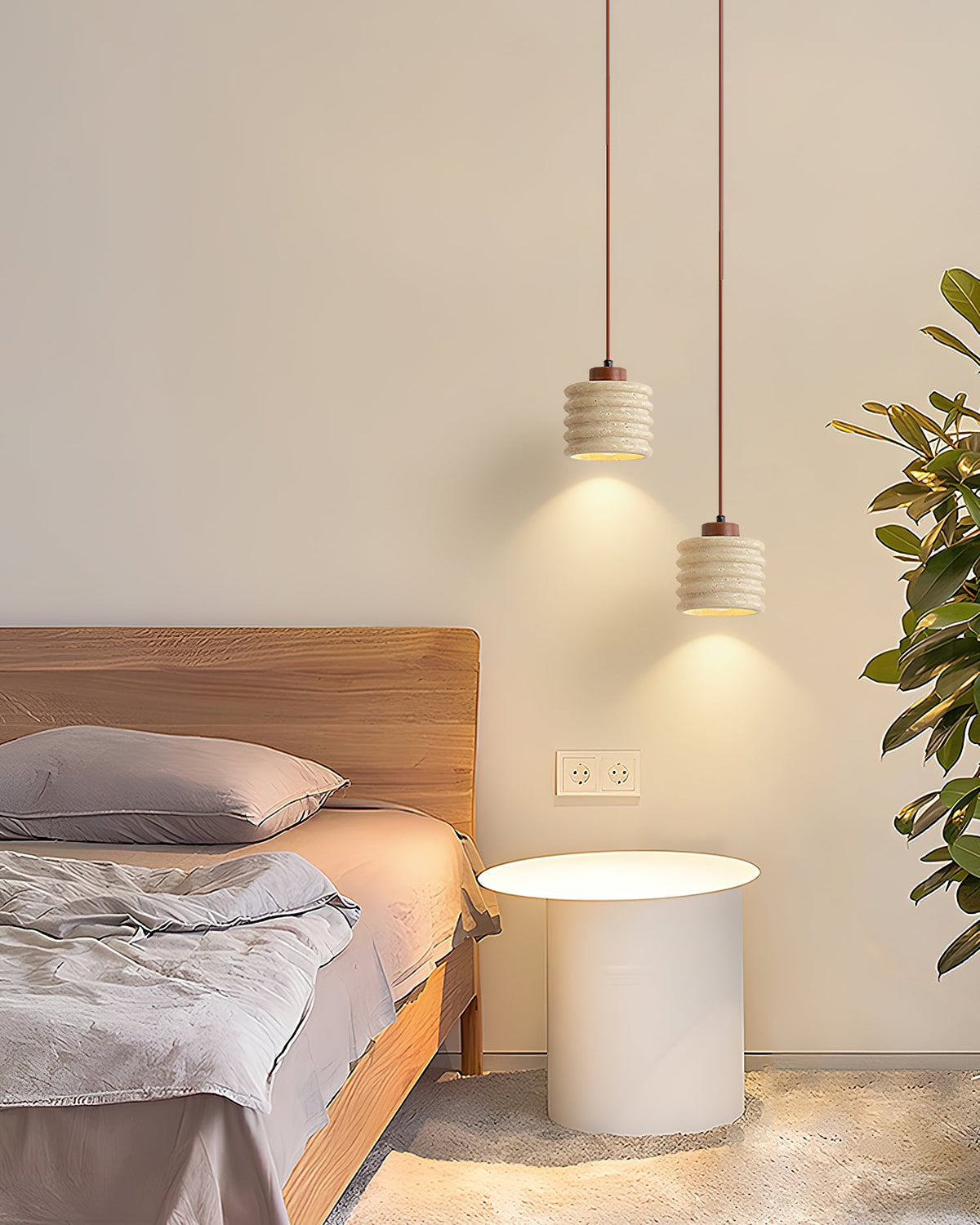 Candeeiro Travertine Pendant Lamp — product view 4