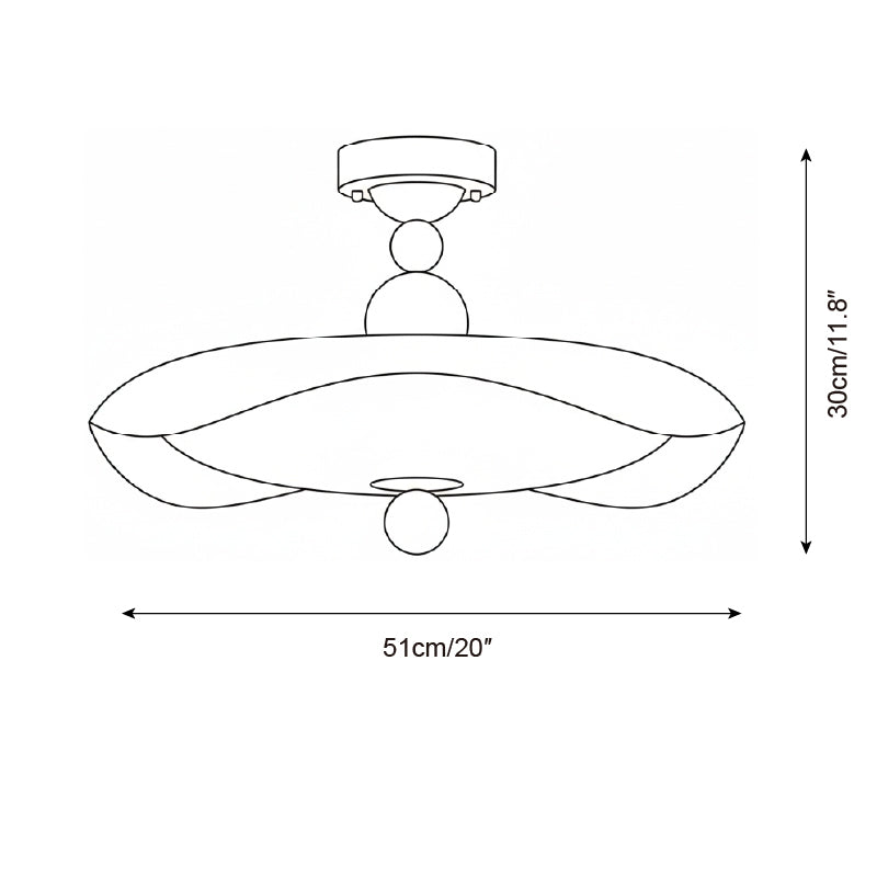 Candy Pop Metal Ceiling Lamp — product view 6