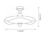Candy Pop Metal Ceiling Lamp — product view 6