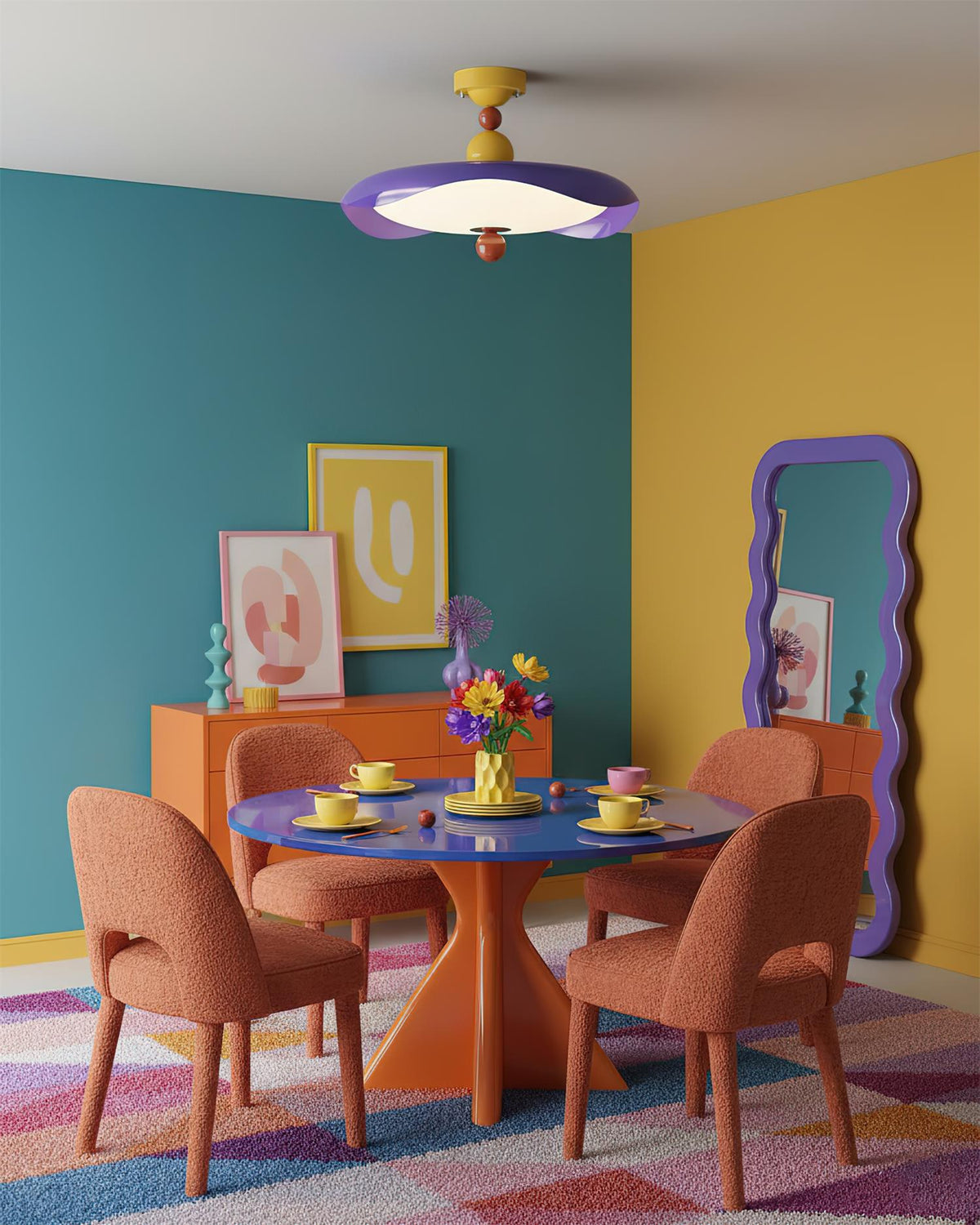 Candy Pop Metal Ceiling Lamp — product view 11