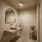 Carso Travertine Ceiling Light — product view 10