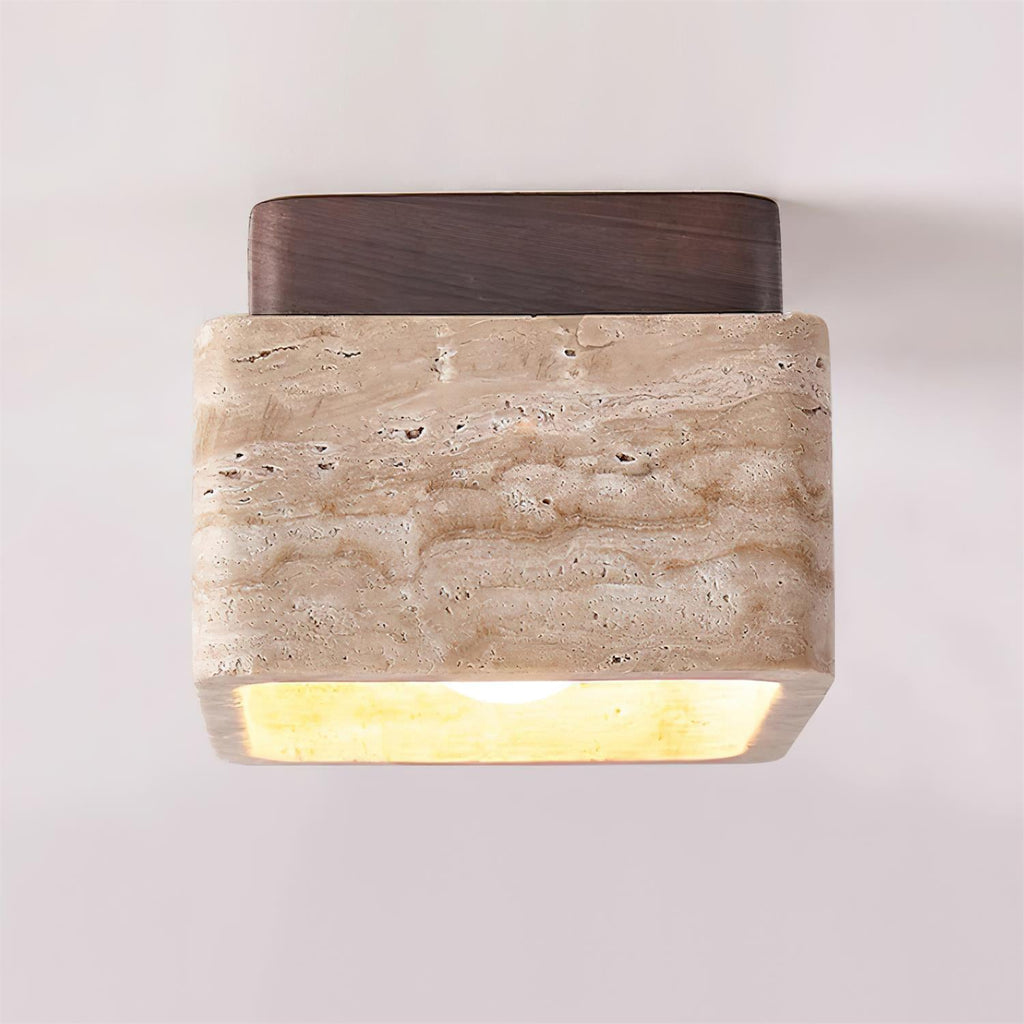 Carso Travertine Ceiling Light — product view 18