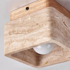 Carso Travertine Ceiling Light — product view 19