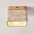 Carso Travertine Ceiling Light — product view 16