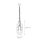 Catena Chain Acrylic Pendant Lamp — product view 5