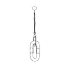 Catena Chain Acrylic Pendant Lamp — product view 34