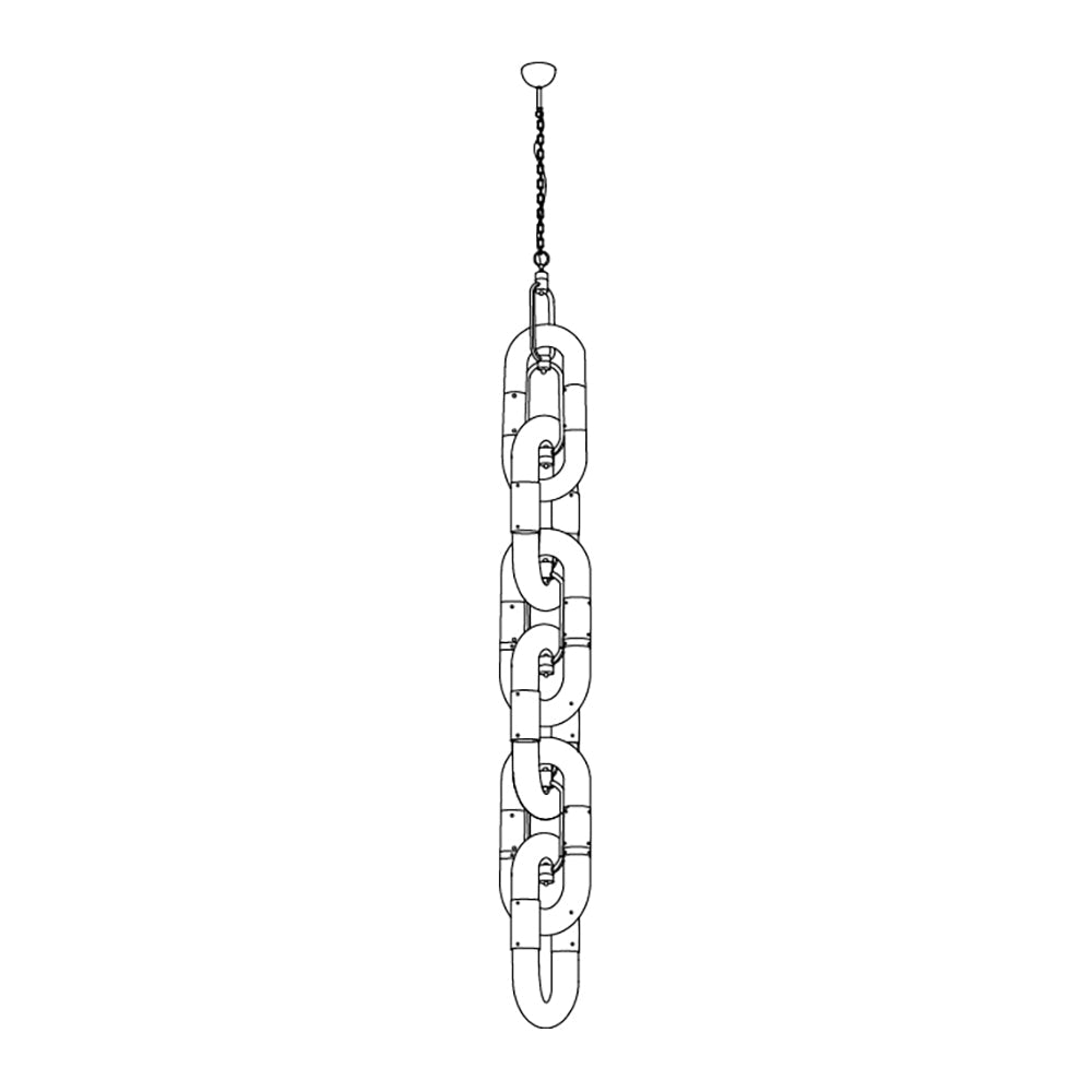Catena Chain Acrylic Pendant Lamp — product view 39