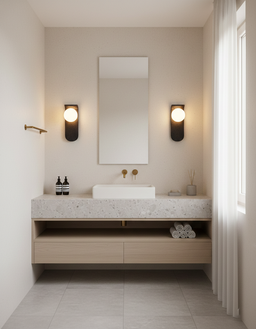 Cavaro Travertine Wall Lamp — product view 9