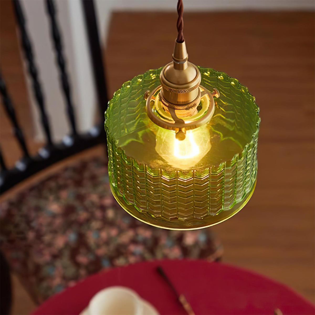 Cavella Glass Pendant Lamp — product view 2