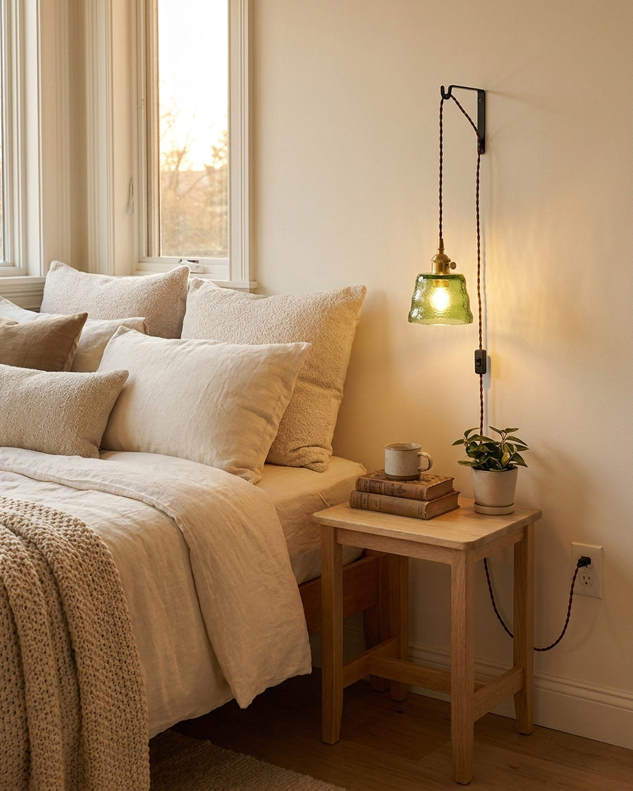 Cavitt Glass Plug In Pendant Light — product view 3