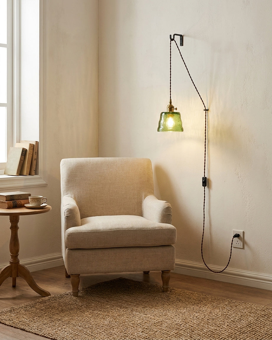 Cavitt Glass Plug In Pendant Light — product view 6