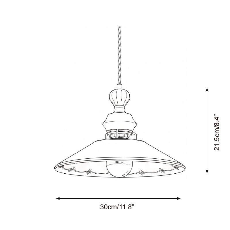 Celine Wood Pendant Lamp — product view 5