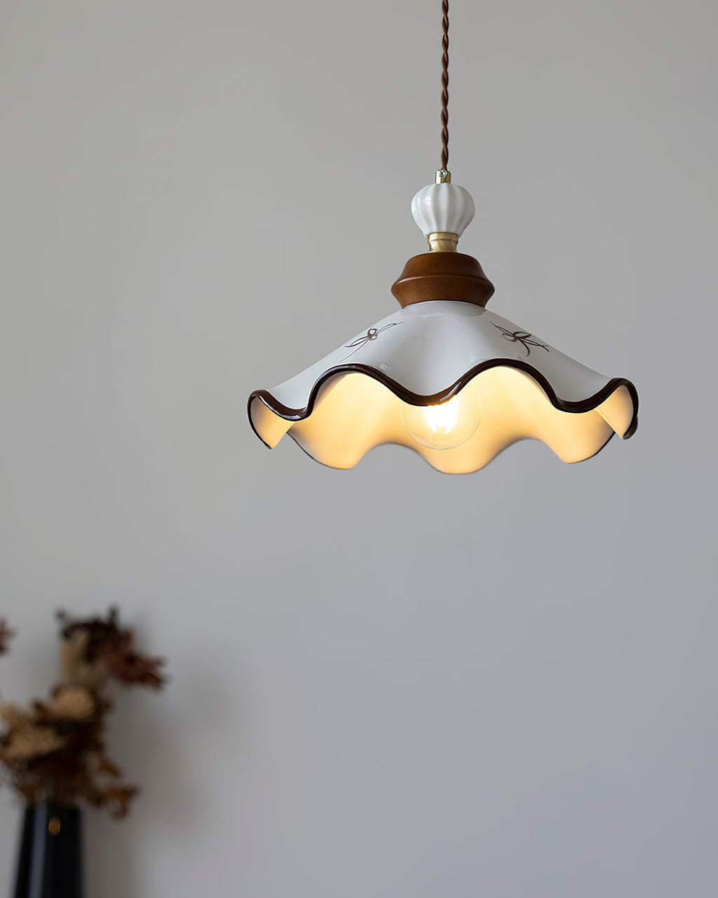 Celine Wood Pendant Lamp — product view 23