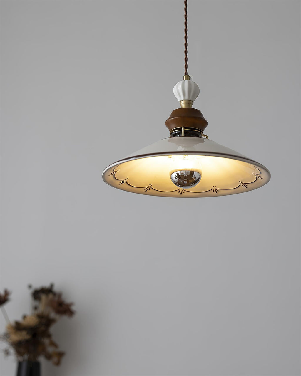 Celine Wood Pendant Lamp — product view 24