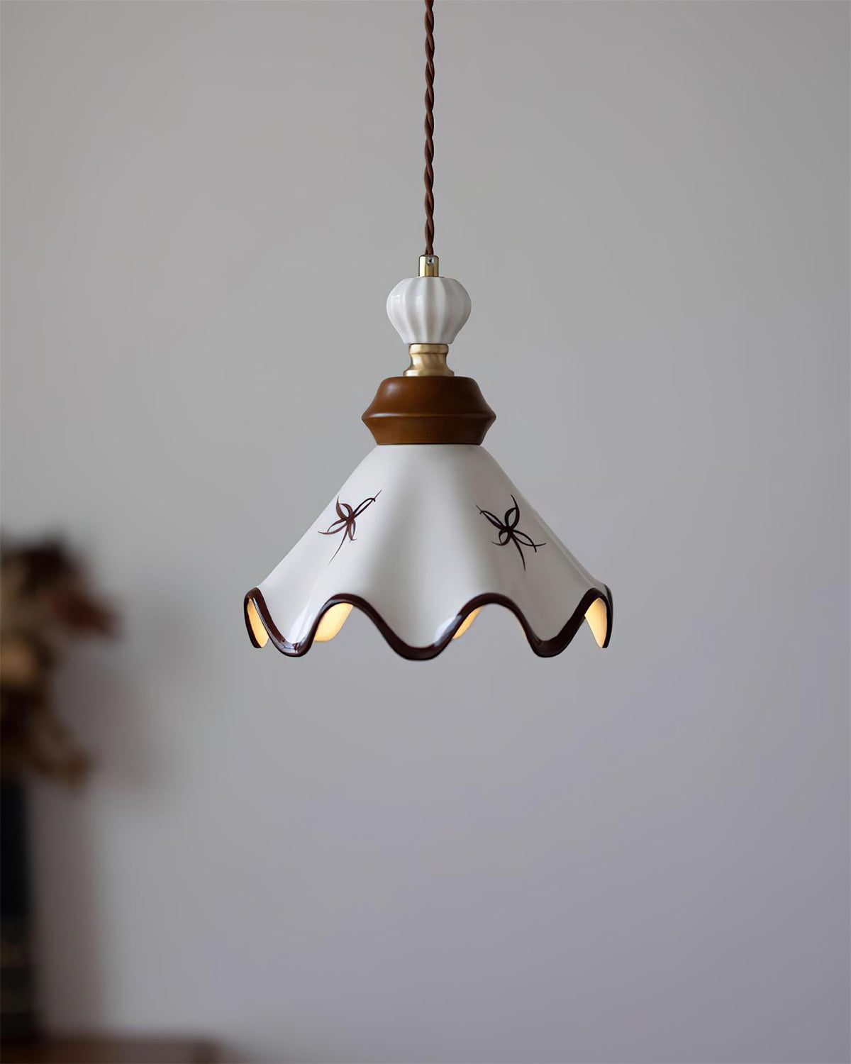 Celine Wood Pendant Lamp — product view 16