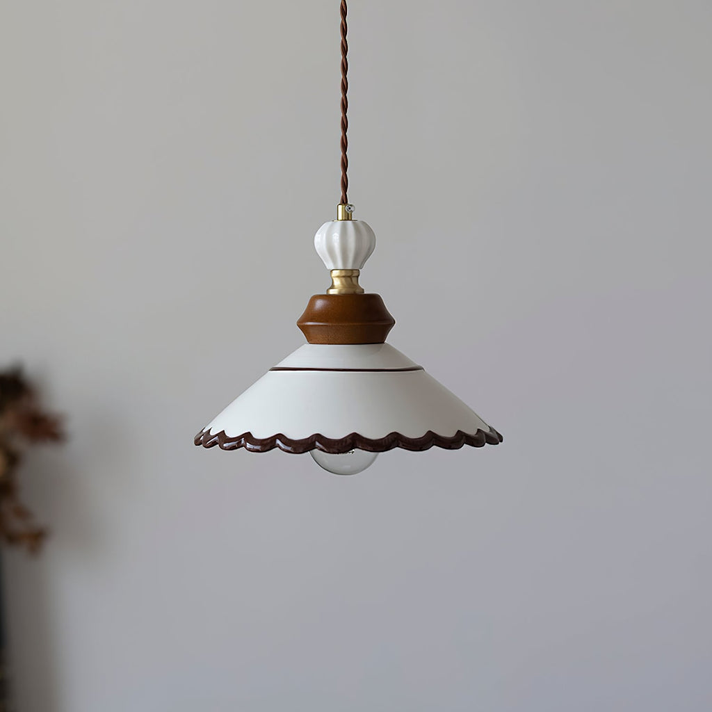 Celine Wood Pendant Lamp — product view 2