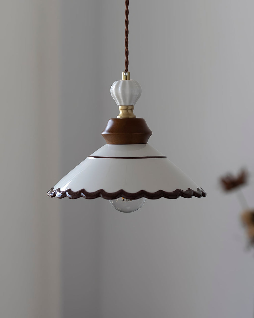 Celine Wood Pendant Lamp — product view 17