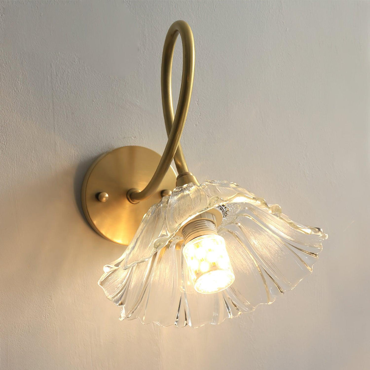 Century Lotus Leaf Plug In Wall Lmap — product view 11