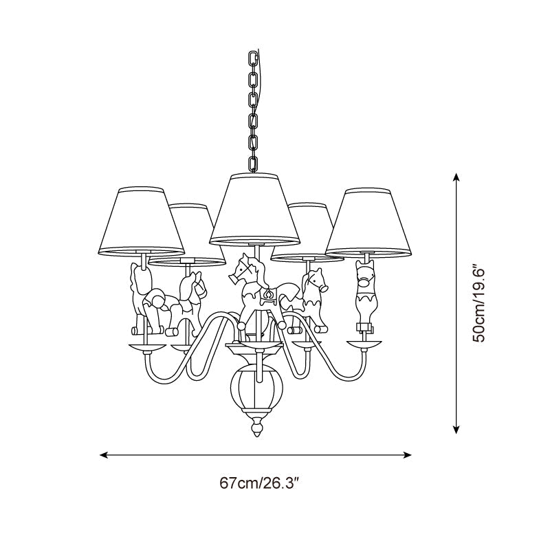 Circudia Chandelier — product view 5