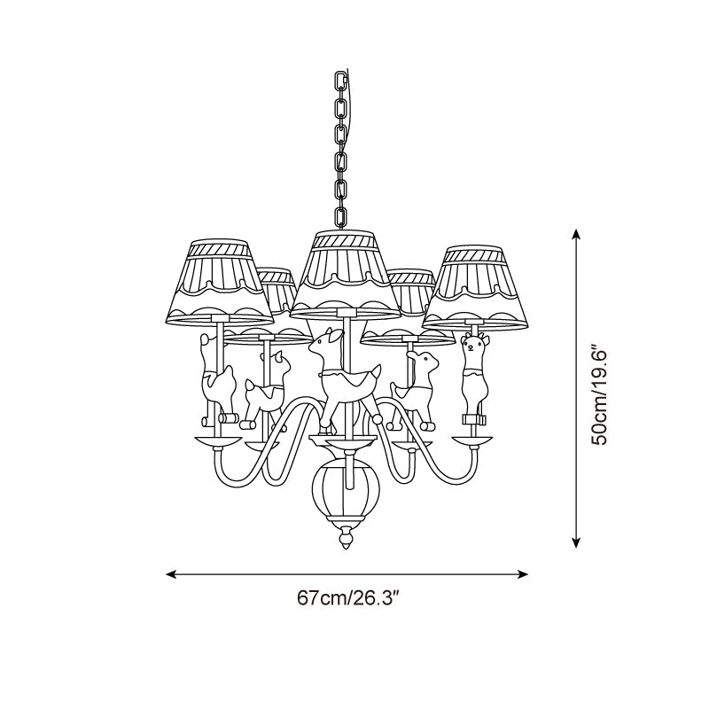Circudia Chandelier — product view 6