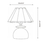 Citrus Dome Wood Table Lamp — product view 5