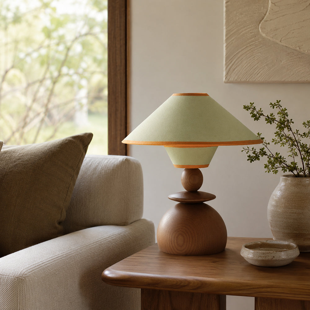 Citrus Dome Wood Table Lamp — product view 7