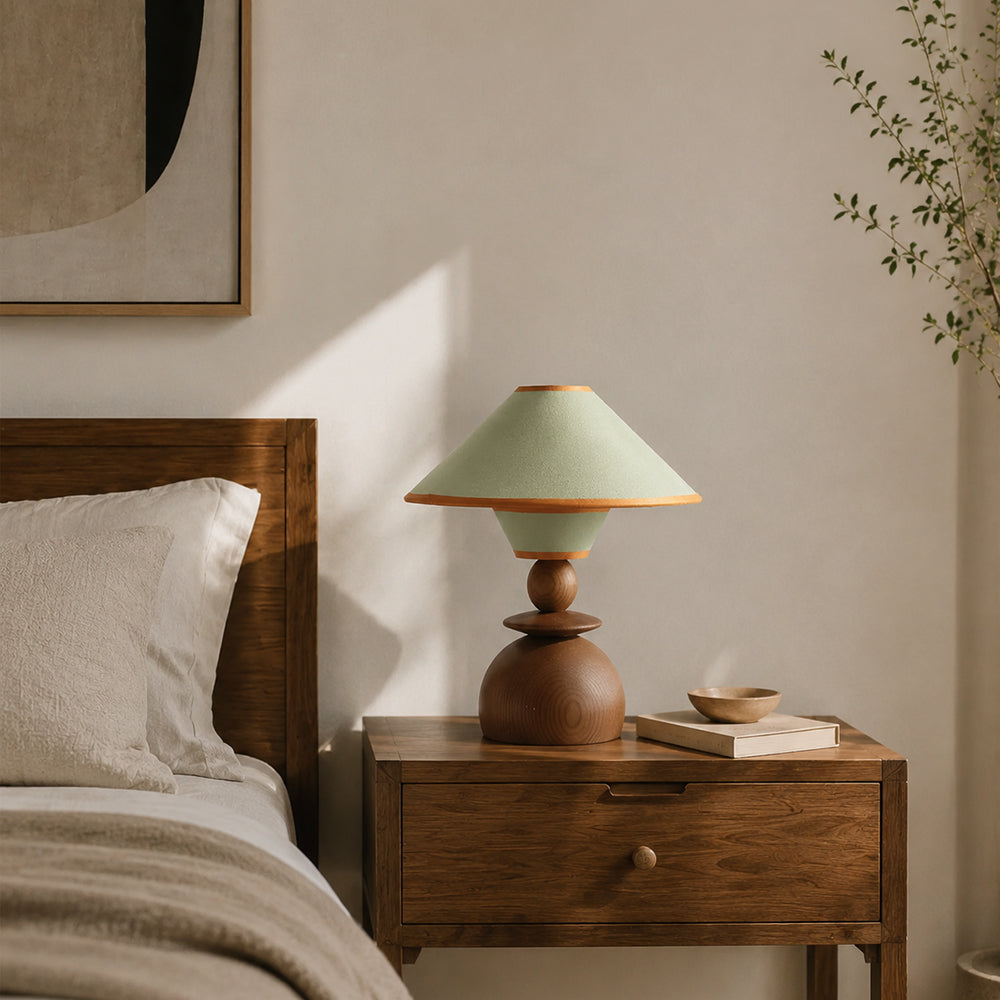 Citrus Dome Wood Table Lamp — product view 14