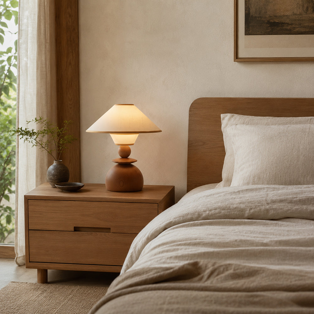 Citrus Dome Wood Table Lamp — product view 11