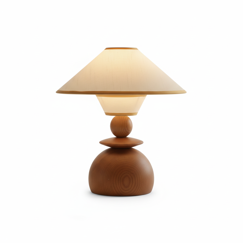 Citrus Dome Wood Table Lamp — product view 18