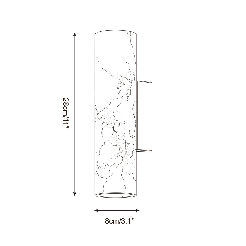Cluster Alabaster Wall Sconce — product view 5