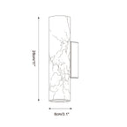 Cluster Alabaster Wall Sconce — product view 5