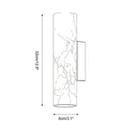 Cluster Alabaster Wall Sconce — product view 6