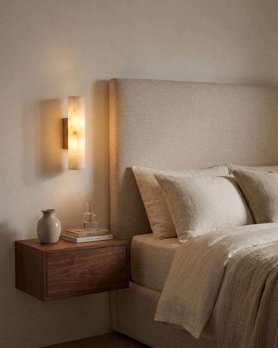 Cluster Alabaster Wall Sconce — product view 2