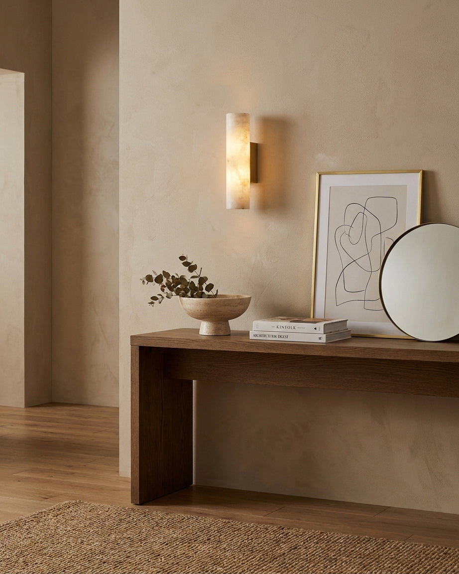 Cluster Alabaster Wall Sconce — product view 7