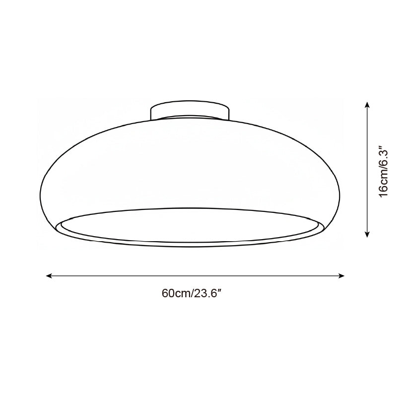 Clementine Metal Ceiling Lamp — product view 6