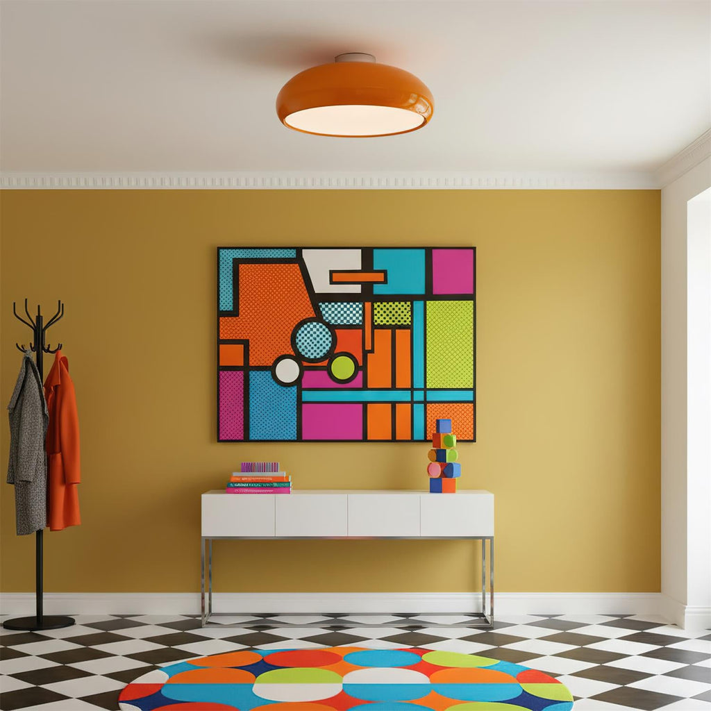Clementine Metal Ceiling Lamp — product view 2