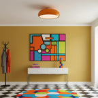 Clementine Metal Ceiling Lamp — product view 2