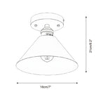 Collar Wood Ceiling Lamp — product view 5